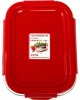 Посуда OURSSON CG0602S/RD контейнер стекл.0,63л.
