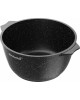 Кастрюля МЕЧТА 43802И Гранит black Induction Pro 3л