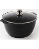 Кастрюля МЕЧТА 43802И Гранит black Induction Pro 3л