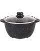 Кастрюля МЕЧТА 43802И Гранит black Induction Pro 3л
