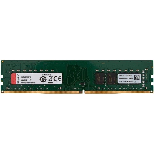 Kingston DDR4 DIMM 16GB KVR32N22D8/16 PC4-25600, 3200MHz, CL22 Kingston DDR4 DIMM 16GB KVR32N22D8/16 PC4-25600, 3200MHz, CL22