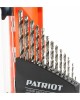 Набор сверел PATRIOT 815010104 по металл (1.5-6.5 мм, 13 шт.) Набор сверел