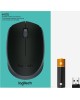 LOGITECH Мышь беспроводная M171, радио, оптическая, USB, 1000dpi, черный и серый [910-004643]