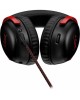 HYPERX Гарнитура игровая Cloud Mini, для компьютера, накладные, Bluetooth/3,5 мм, черный / красный [7g8f1aa]