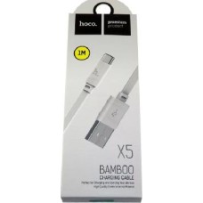 Кабель HOCO (6957531042709) X5a USB (m) - TYPE-C (m) 1.0m - белый