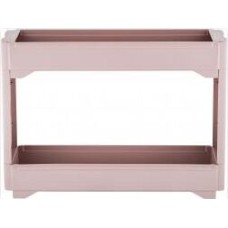 Этажерка KEEPLEX KL383712005 Этажерка Keeplex Regular на колесиках двухсекционная узкая 53,7х13,8х45 см бежевый топаз