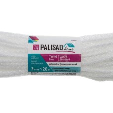 PALISAD HOME Шнур бельевой полипропиленовый с сердечником, 3 мм, L 20 м, белый, Home Palisad 937065