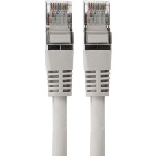 REXANT Шнур коммутационный, патч-корд F/UTP RJ45-RJ45, CAT 6, LSZH серый, 5м