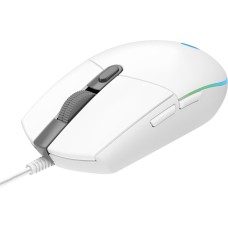LOGITECH Мышь проводная игровая G102 LIGHTSYNC white (USB, оптическая, 8000 dpi, 6but) (910-005809)