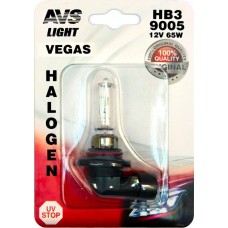 AVS Галогенная лампа Vegas в блистере HB3/9005.12V.65W.1шт