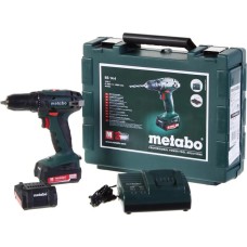 METABO Дрель-шуруповерт BS 14.4 аккум. патрон:быстрозажимной (кейс в комплекте) (602206540)
