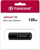 флешка TRANSCEND Jetflash 700 128ГБ, USB3.0, черный (ts128gjf700)