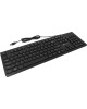 Клавиатура ОКЛИК 505M белый USB slim
