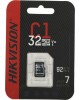 HIKVISION Карта памяти microSDHC UHS-I U1 32 ГБ, 92 МБ/с, Class 10, HS-TF-C1(STD)/32G/ZAZ01X00/OD, 1 шт., переходник без адаптера