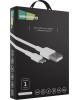 Кабель MORE CHOICE (4610196408175) K19m USB 2.0A для micro USB - 1м White