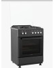 Плита газоэлектрическая NORDEN FF6406GAZD Черный матовый