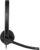LOGITECH Гарнитура H570e, для компьютера, накладные, проводные, черный [981-000575]