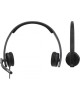 LOGITECH Гарнитура H570e, для компьютера, накладные, проводные, черный [981-000575]