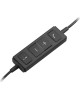 LOGITECH Гарнитура H570e, для компьютера, накладные, проводные, черный [981-000575]
