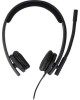 LOGITECH Гарнитура H570e, для компьютера, накладные, проводные, черный [981-000575]
