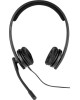 LOGITECH Гарнитура H570e, для компьютера, накладные, проводные, черный [981-000575]