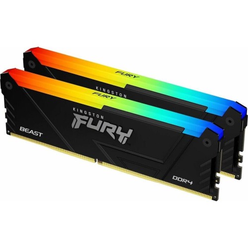 KINGSTON Память DDR4 2x16GB 3600MHz KF436C18BB2AK2/32 Fury Beast RGB RTL Gaming PC4-28800 CL18 DIMM 288-pin 1.35В dual rank с радиатором Ret KINGSTON Память DDR4 2x16GB 3600MHz KF436C18BB2AK2/32 Fury Beast RGB RTL Gaming PC4-28800 CL18 DIMM 288-pin 1.35В dual rank с радиатором Ret