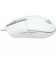 LOGITECH Мышь проводная игровая G102 LIGHTSYNC white (USB, оптическая, 8000 dpi, 6but) (910-005809)