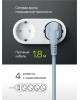 DEFENDER (99487) ES Lite 1.8 сет.фильтр 4роз - 1,8м - серый