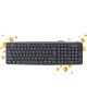 Клавиатура DEFENDER (45520) ELEMENT HB-520 PS/2 RU черный