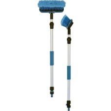 Щетка BLACK&BLUE ВВ602 для мытья телескоп., проточная ручка с запорным краном, 75-130см 39793