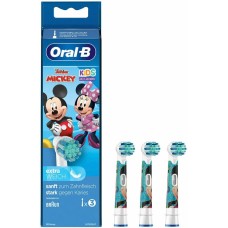 ORAL-B Насадка для зубной щетки MICKEY/Princess/Cars EXTRA SOFT 4PCS