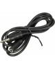 NINGBO Кабель аудио JAAC003-1 Jack 3.5 (m)/Jack 3.5 (f) 1м. черный