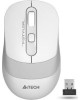A4TECH Мышь Fstyler FG10S белый/серый оптическая 2000dpi silent беспров. USB для ноутбука 4but (FG10S WHITE)