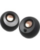 CREATIVE Колонки Bluetooth Pebble V3 MF1700, 2.0, черный [51mf1700aa000]