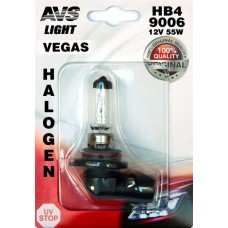 AVS Галогенная лампа Vegas в блистере HB4/9006.12V.55W.1шт