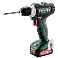 METABO Дрель-шуруповерт PowerMaxx BS 12, 2Ач, с двумя аккумуляторами [601036500]