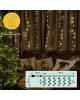 Электрическая гирлянда WINTER GLADE Электрическая гирлянда-занавес Winter Glade 192 лампы Тёплый белый CB192