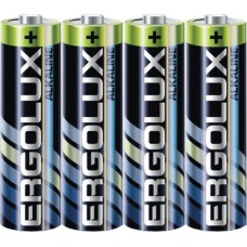Элементы питания ERGOLUX (14282) LR6 ALKALINE SR4