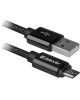 USB кабель DEFENDER (87802) USB08-03T PRO USB2.0, AM-MicroBM, 1.0 м, черный