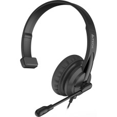 A4TECH HS-11 черный 2м накладные оголовье (HS-11/3.5MM PLUG/BLACK)