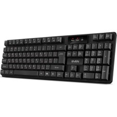 Клавиатура SVEN KB-C2300W , черный