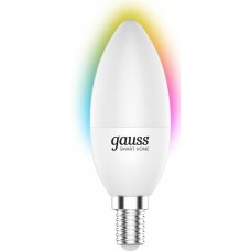 GAUSS Умная лампа IoT Smart Home E14 5Вт 470lm Wi-Fi (упак.:1шт) (1190112)
