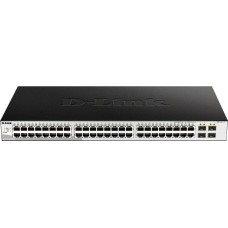 D-LINK Коммутатор DGS-1210-52/ME/B1A (L2) 48x1Гбит/с 4SFP управляемый