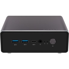 DIGMA PRO Неттоп Minimax U1 i5 1235U (1.3) 8Gb SSD512Gb UHDG Windows 11 Pro GbitEth WiFi BT 60W темно-серый/черный (DPP5-8DXW01)
