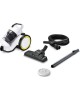 KARCHER Пылесос VC 3 Floor, 700Вт, белый/черный [1.198-059.0]