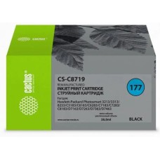 CACTUS Картридж CS-C8719, №177XL, черный / CS-C8719