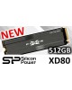SILICON POWER Накопитель SSD PCIe 3.0 x4 512GB SP512GBP34XD8005 XD80 M.2 2280