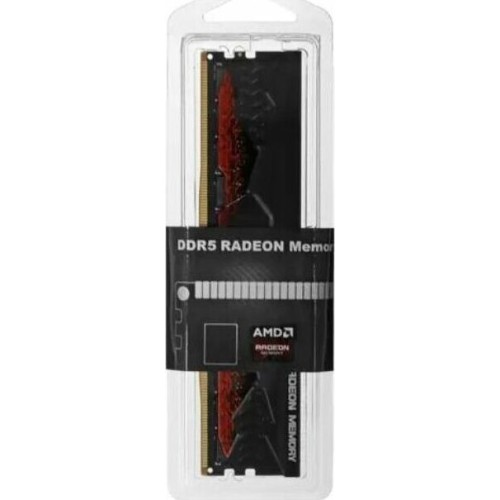AMD Память DDR5 16GB 4800MHz R5S516G4800U1S Radeon R5 RTL PC4-38400 CL40 DIMM 288-pin 1.1В с радиатором Ret AMD Память DDR5 16GB 4800MHz R5S516G4800U1S Radeon R5 RTL PC4-38400 CL40 DIMM 288-pin 1.1В с радиатором Ret