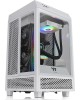 THERMALTAKE Корпус miniITX The Tower 100 Snow, Midi-Tower, без БП, белый [ca-1r3-00s6wn-00]