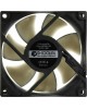 ID-COOLING Вентилятор для корпуса NO-8025-SD (80mm, 2000rpm, 25.5 CFM, 21.0 дБ, 3-pin, black/grey) (NO-8025-SD)